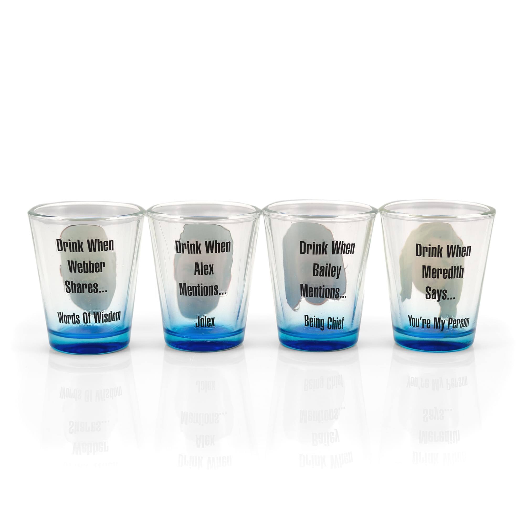 Drink When Webber Shares... Words Of Wisdom  
Drink When Alex Mentions... Jolex  
Drink When Bailey Mentions... Being Chief  
Drink When Meredith Says... You're My Person