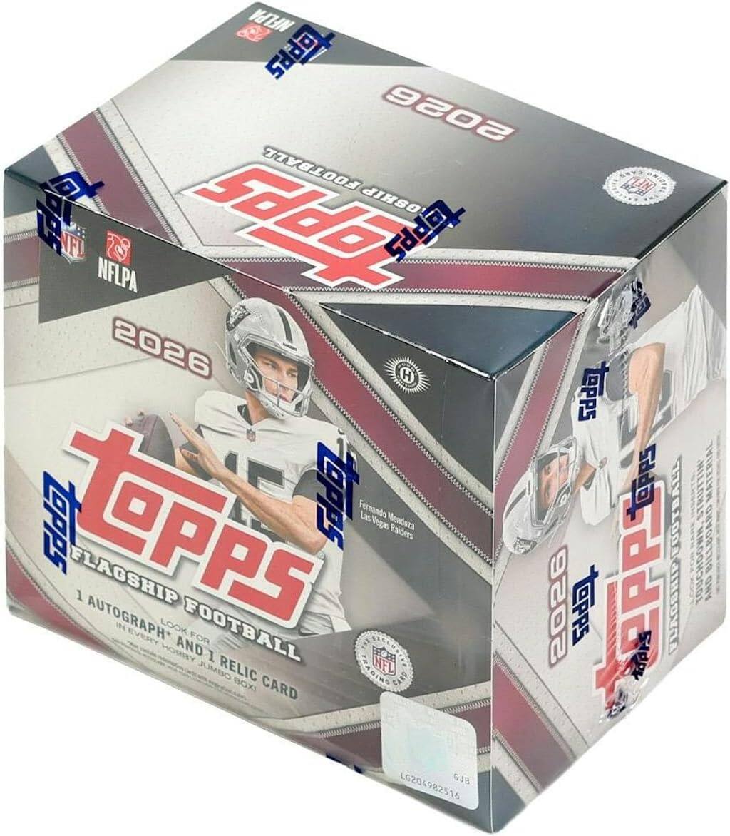 NFLPA TOPPS 2026 FOOTBALL OSHIP 1:10 NELPA topps topps 2026 H Teeps FLAGSHIP tapps Fernando Las Vegas Mendoza Raiders 1 AUTOGRAPH* IN EVERY LOOK HOBBY AND FOOTBALL FOR OBMUL 1 RELIC BOXI CARD TRADING NFL CARP 2026 LG204982516 GJB

NFL topps tepps TOPPS lepps 
FOOTBALL 
RUTTIN MATERIAL TOU BILLBOARD AND