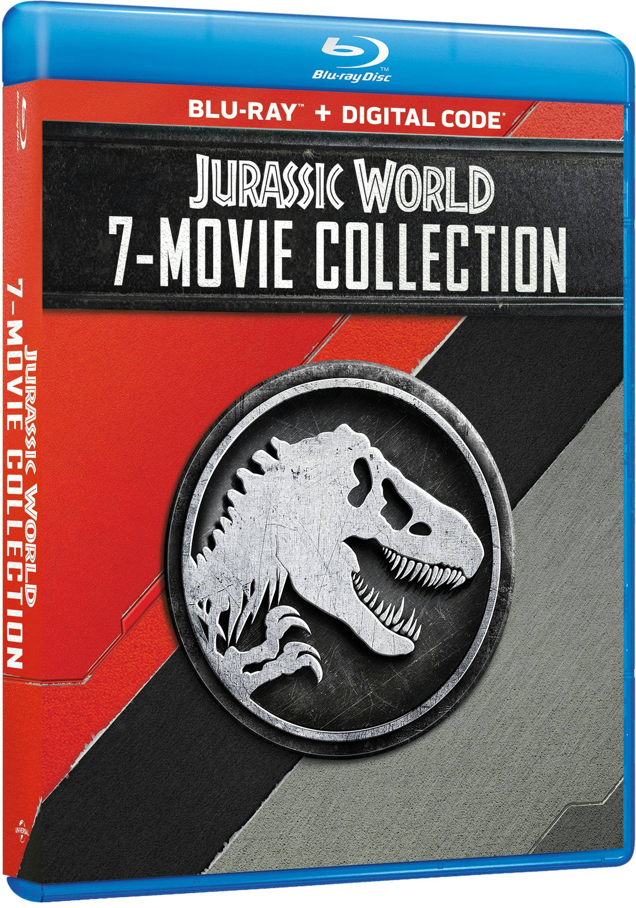Angle. Jurassic World: 7-Movie Collection   - BLU-RAY.