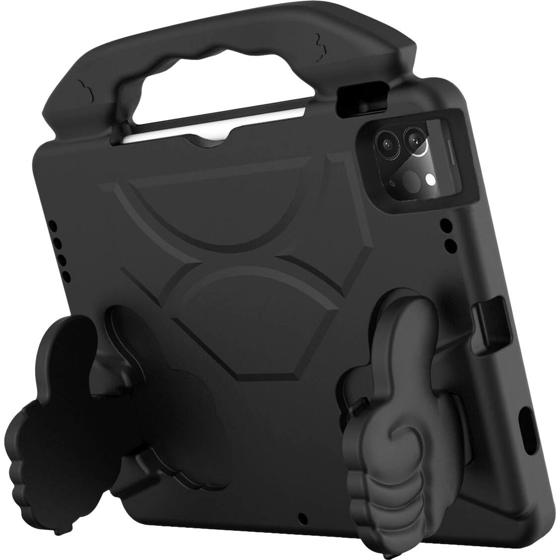 Alt View 11. SaharaCase - Wander Series Case for Apple iPad Pro M4 13-inch, iPad Air M2/M3 13-inch, and iPad Pro 12.9-inch - Scorpion Black.