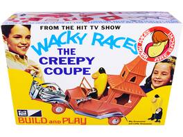 MPC - Skill 2 1/25 Snap Model Kit The Creepy Coupe with Big & Little Gruesome Figurines Wacky Races 1968 TV Series - Multicolor