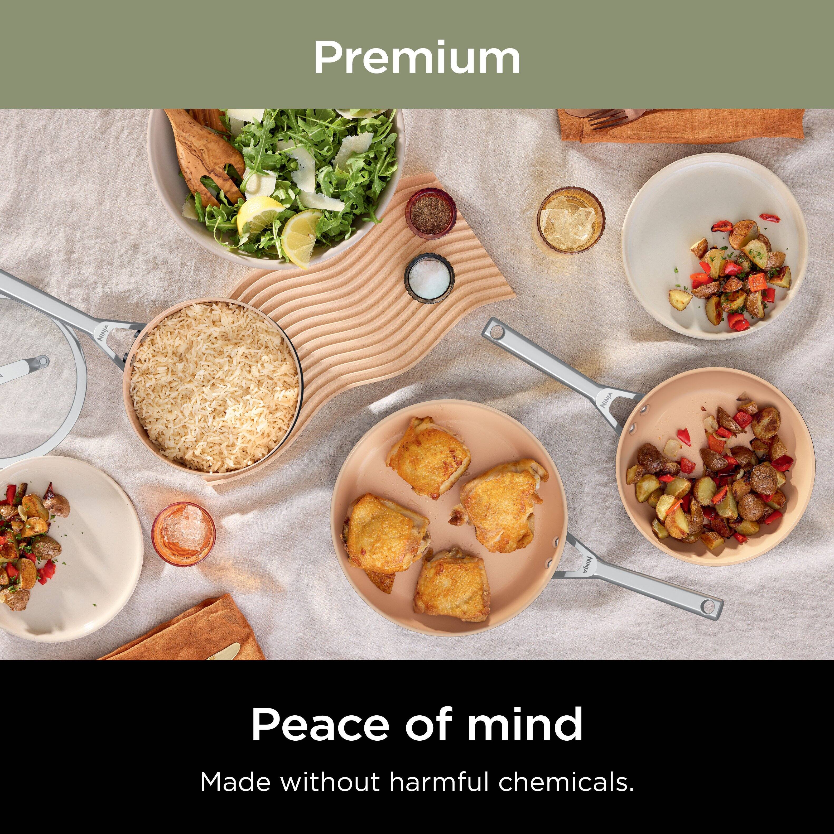 Premium  
Peace of mind  
Made without harmful chemicals.