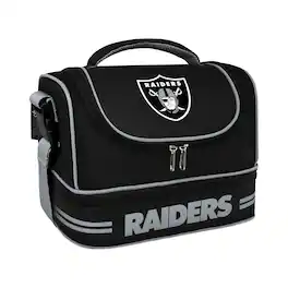 Logo Brands - Las Vegas Raiders Lunch Cooler - Black