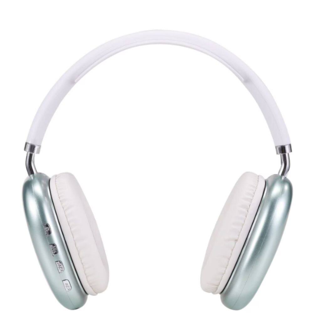 Angle. 3P Experts - Cushioned Wireless Headphones - Green.