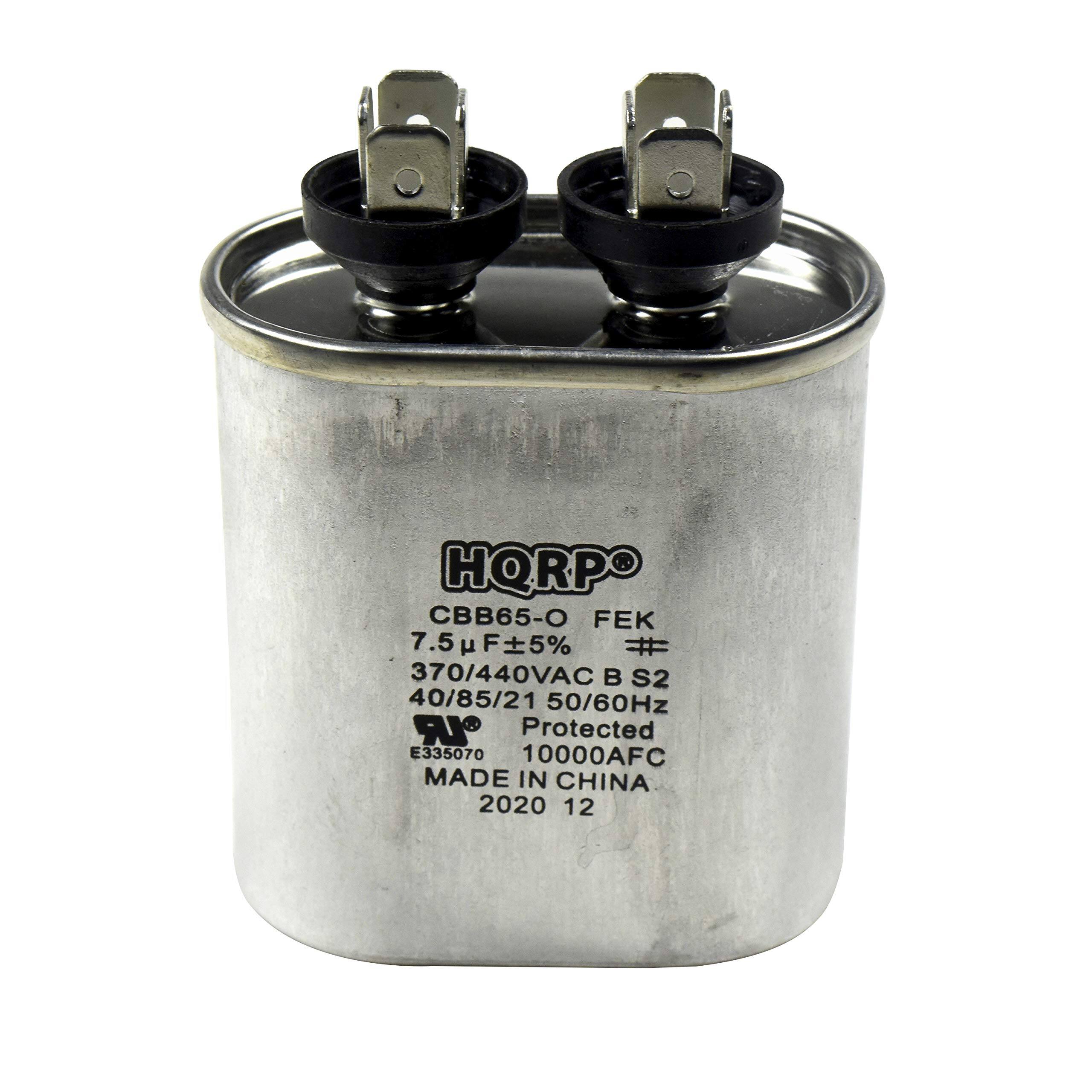 HORPO  
CBB65-0 FEK  
7.5 µF ±5%  
370/440VAC B S2  
40/85/21 50/60Hz  
Protected  
0000AFC  
MADE IN CHINA  
2020 12  

E335070