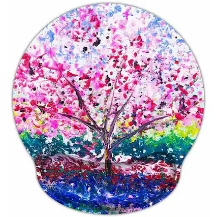 Front. Stock Preferred - Ergonomic Mouse Pad with Wrist Rest Support – Non-Slip Gaming Pad - Multi-color.