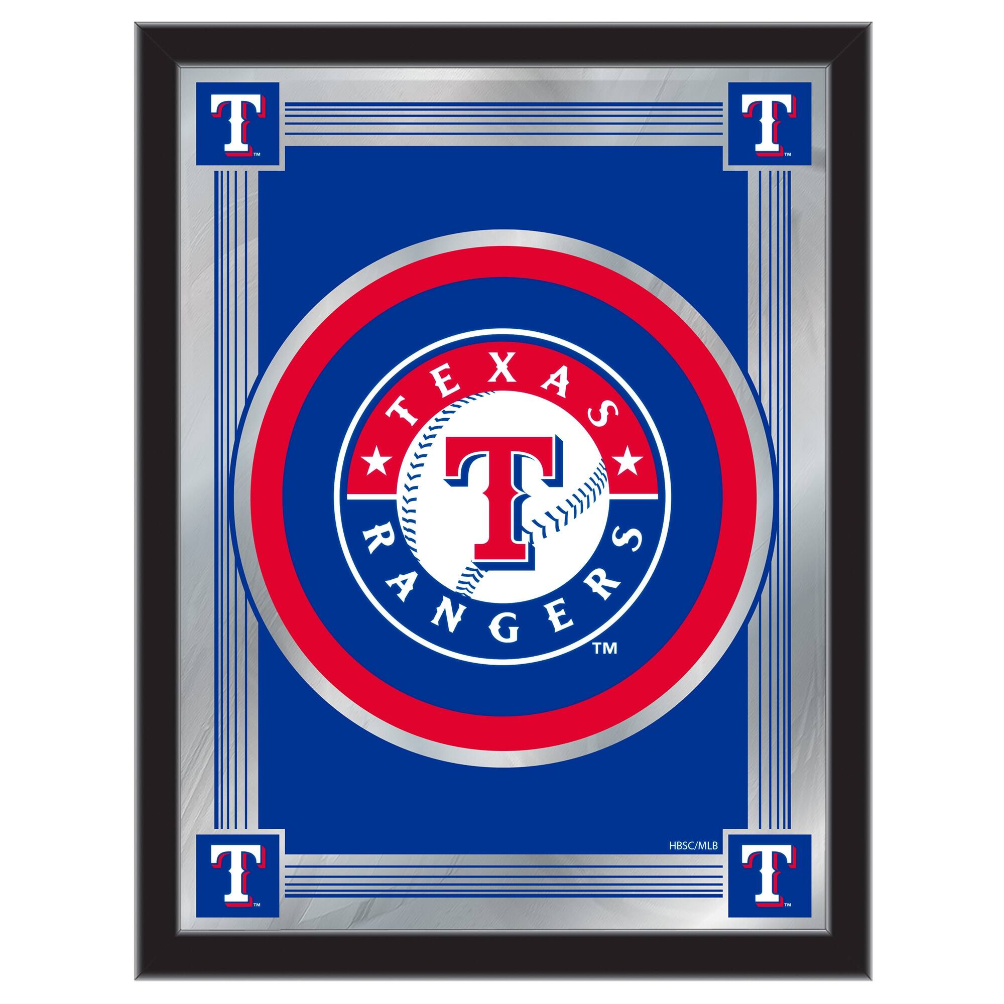 Texas Rangers 17" x 22" Logo Wall Mirror
