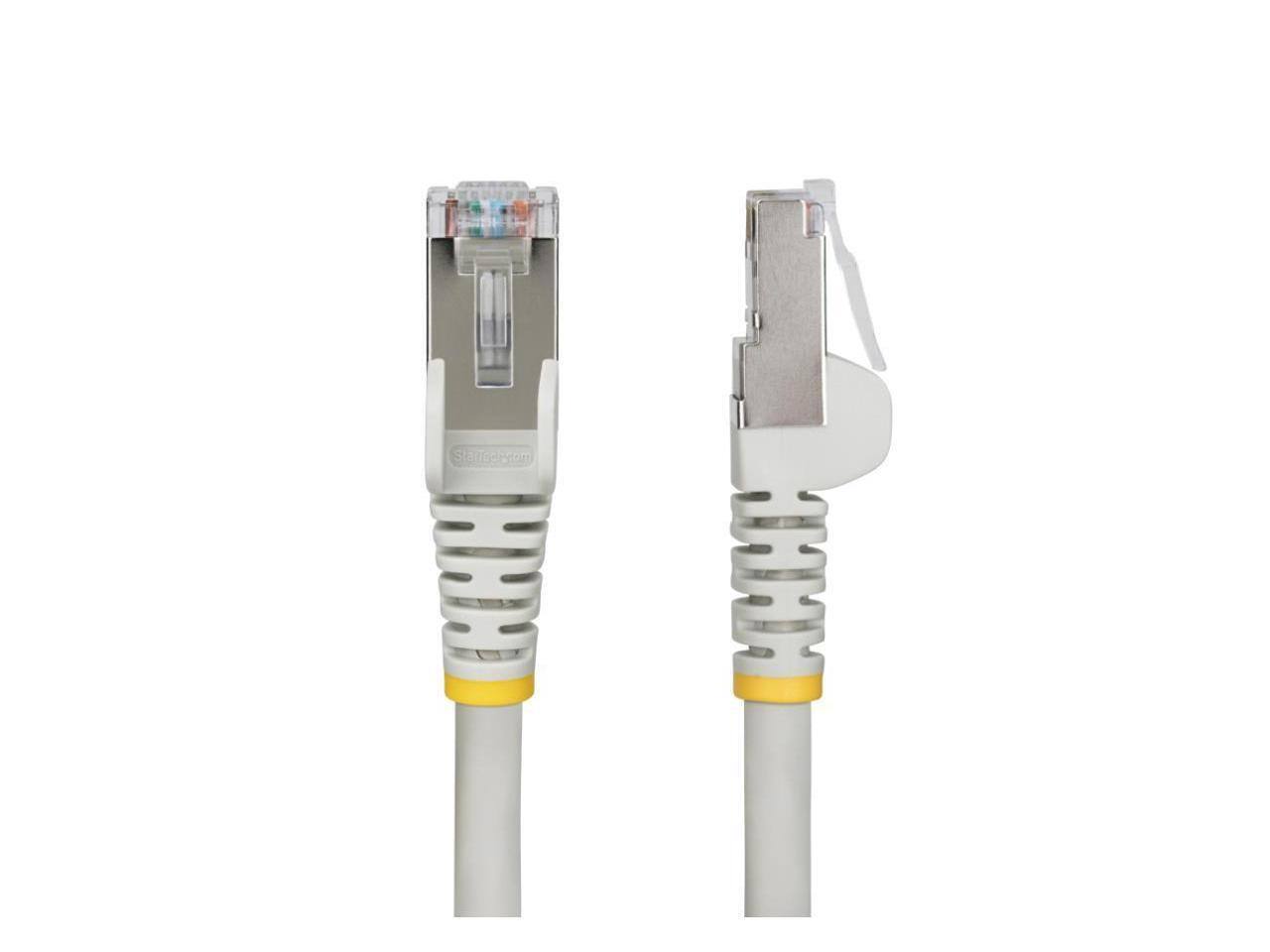 Alt View 1. StarTech.com - StarTech 5ft Gray CAT6a Ethernet Cable Model NLGR-5F-CAT6A-PATCH.