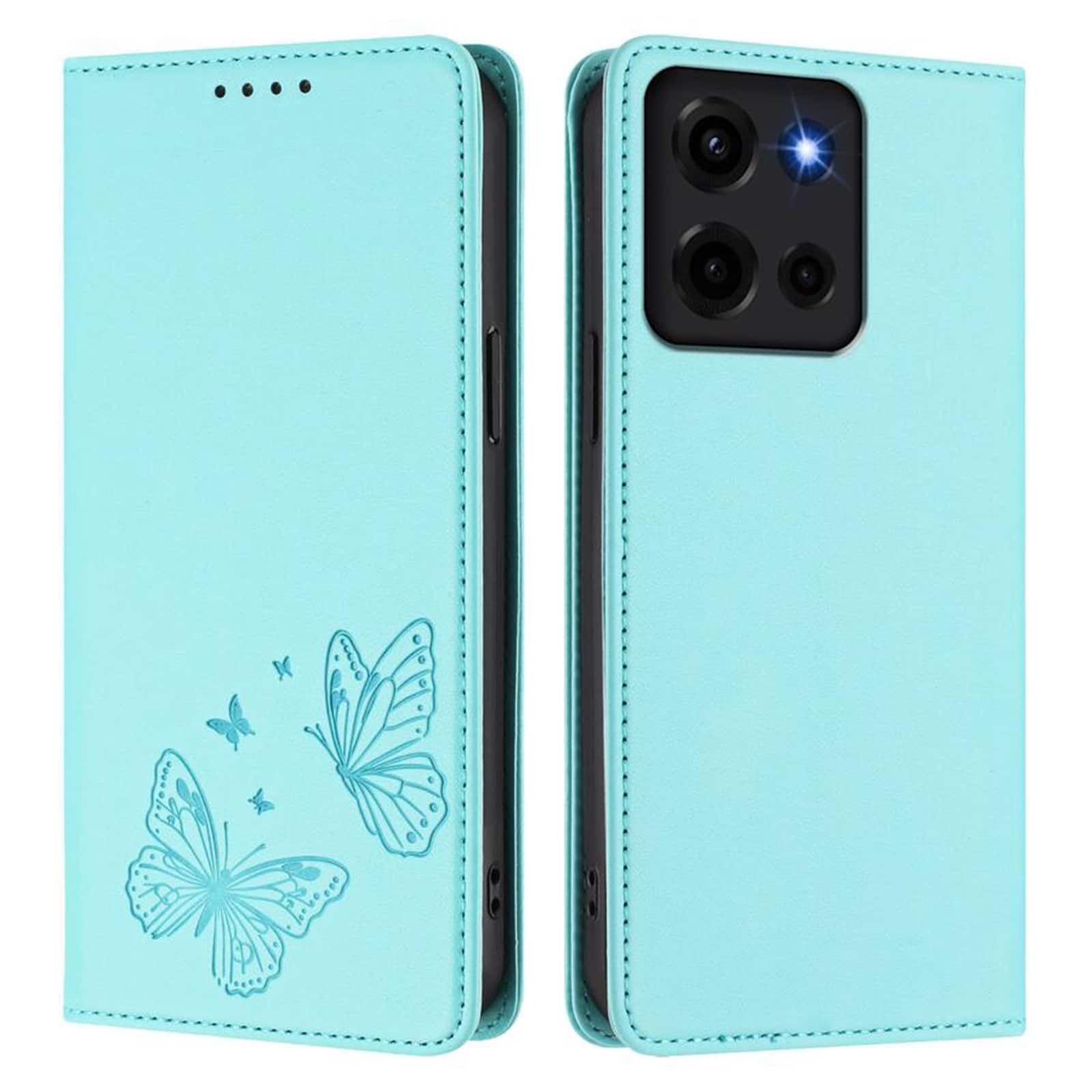 UUCOVER - Folio Wallet Case for Motorola G 5G (2026) with RFID Blocking Card Slots Cash Holder, Magnetic Flip Stand Leather Cover - Mint