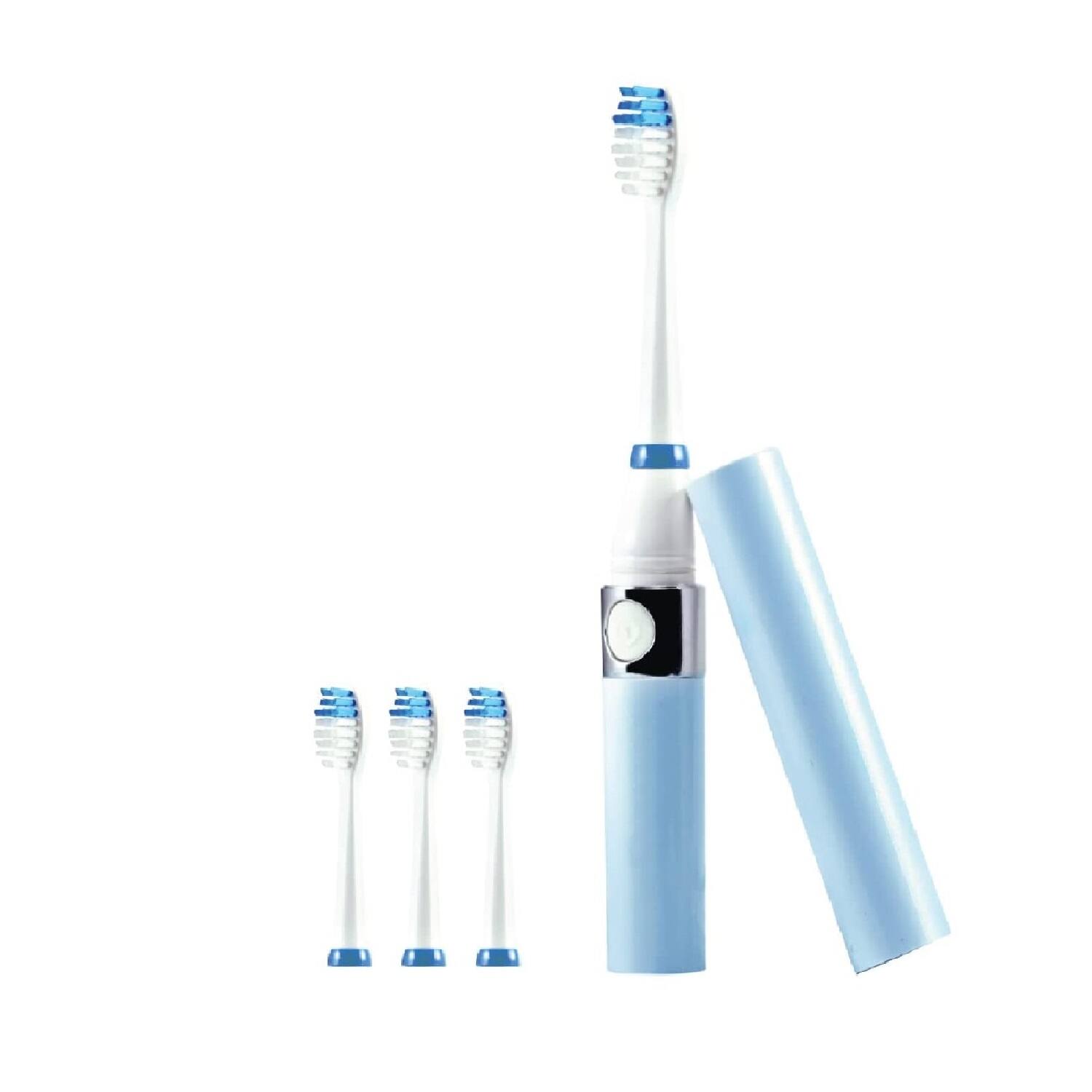 Back. Pursonic - Portable Sonic Toothbrush with Travel Case & 360° Toothbrush Set.
