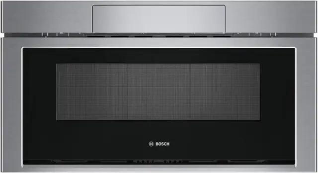 Bosch - 800 Series 1.2 Cu. Ft. Built-In Drawer Microwave with Sensor Cooking - Stainless Steel