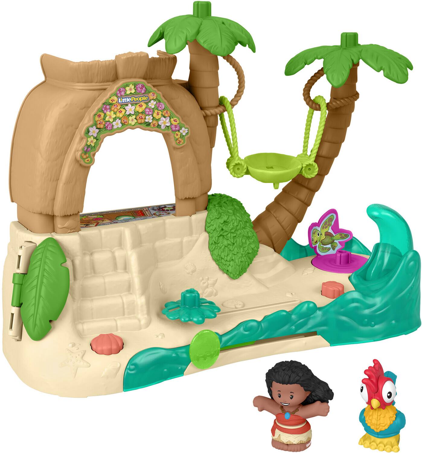 Fisher Price - Little People Disney Princess Moana Adventure Village Playset - Collectibles