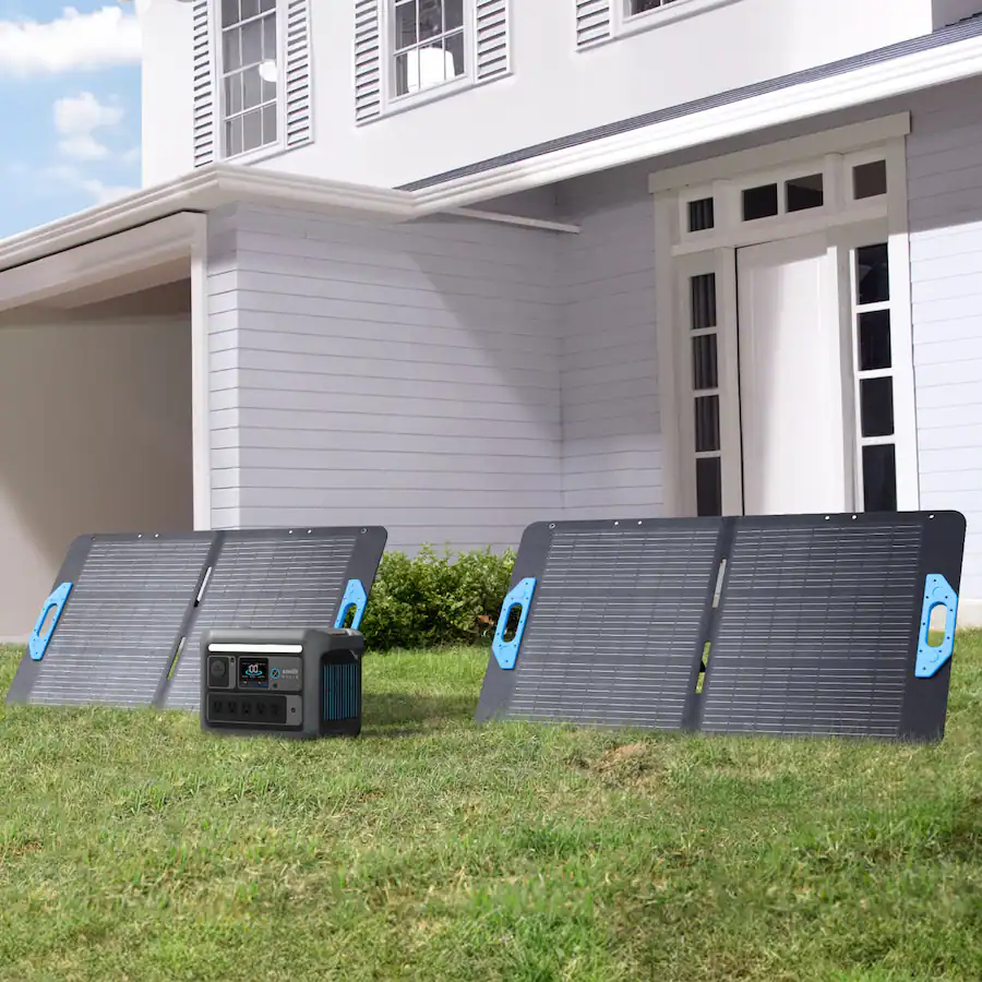 Anker SOLIX PS100 Portable Solar Panel 100W Black SOLIX-100 Anker SOLIX PS100 Portable Solar Panel 100W Black SOLIX-100