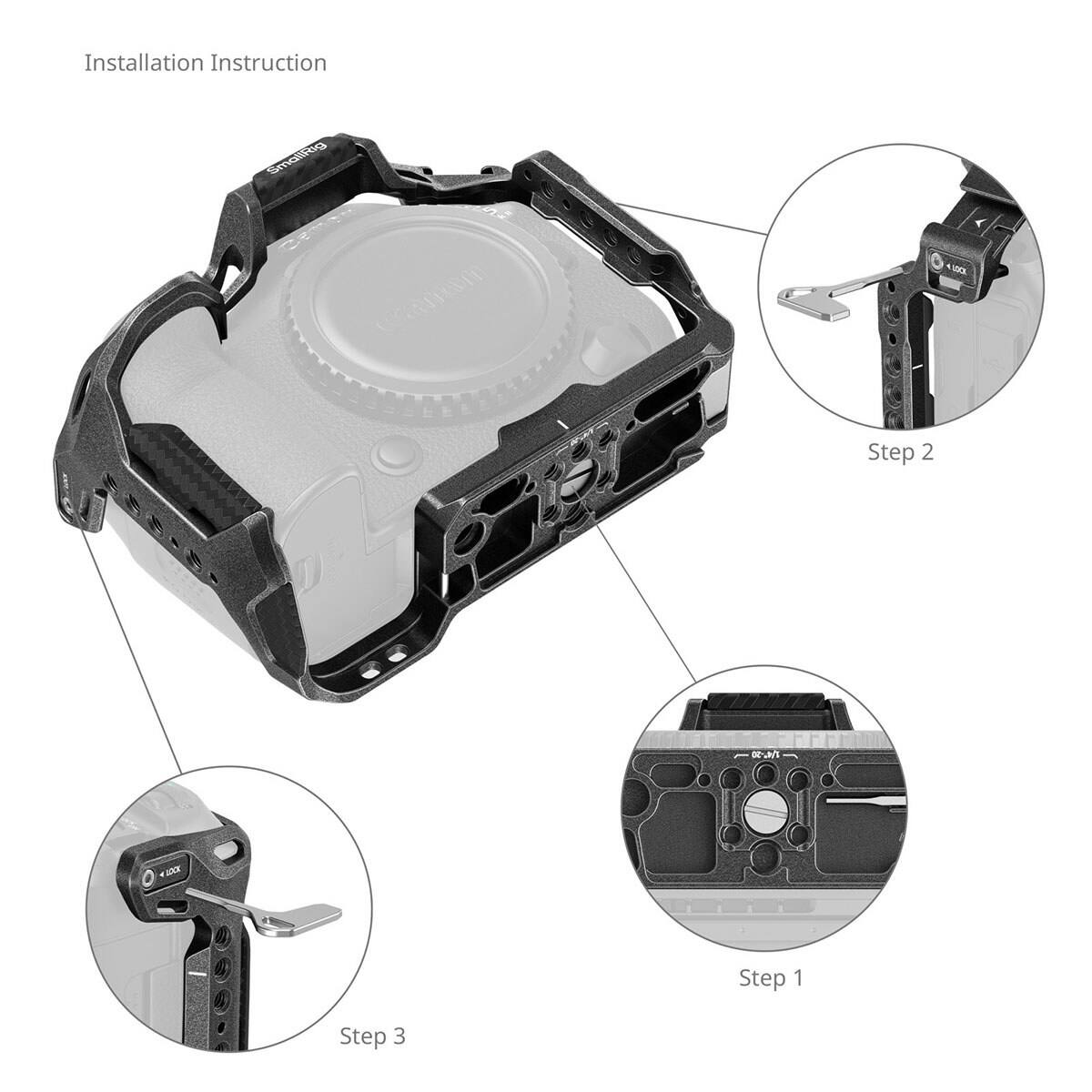 Installation Instruction Smaliina E1I -0 FP.3

Step 1

Step 2

Step 3