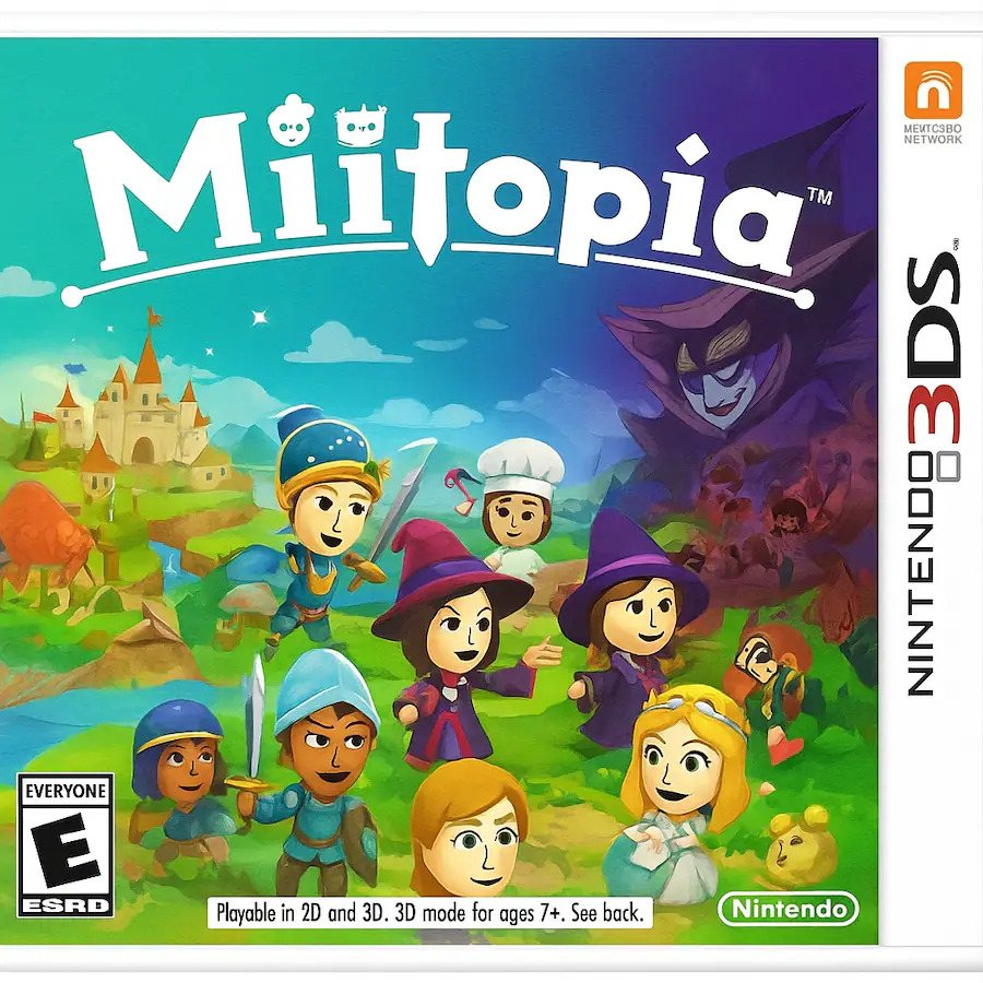 Mitopia Print 3DS Miitopia World Edition Nintendo 3DS - Best Buy