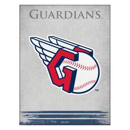 Holland Bar Stool Co. - Cleveland Guardians 15" x 20" Splash Canvas Wall Art - Multicolor
