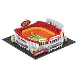 Forever Collectibles - Kansas City Chiefs NFL FOCO BRXLZ Stadium Building Block Set - Multi-Colored
