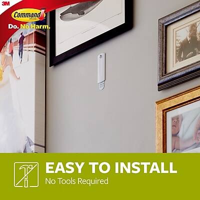 3M Command  
Do. No Harm.  

EASY TO INSTALL  
No Tools Required