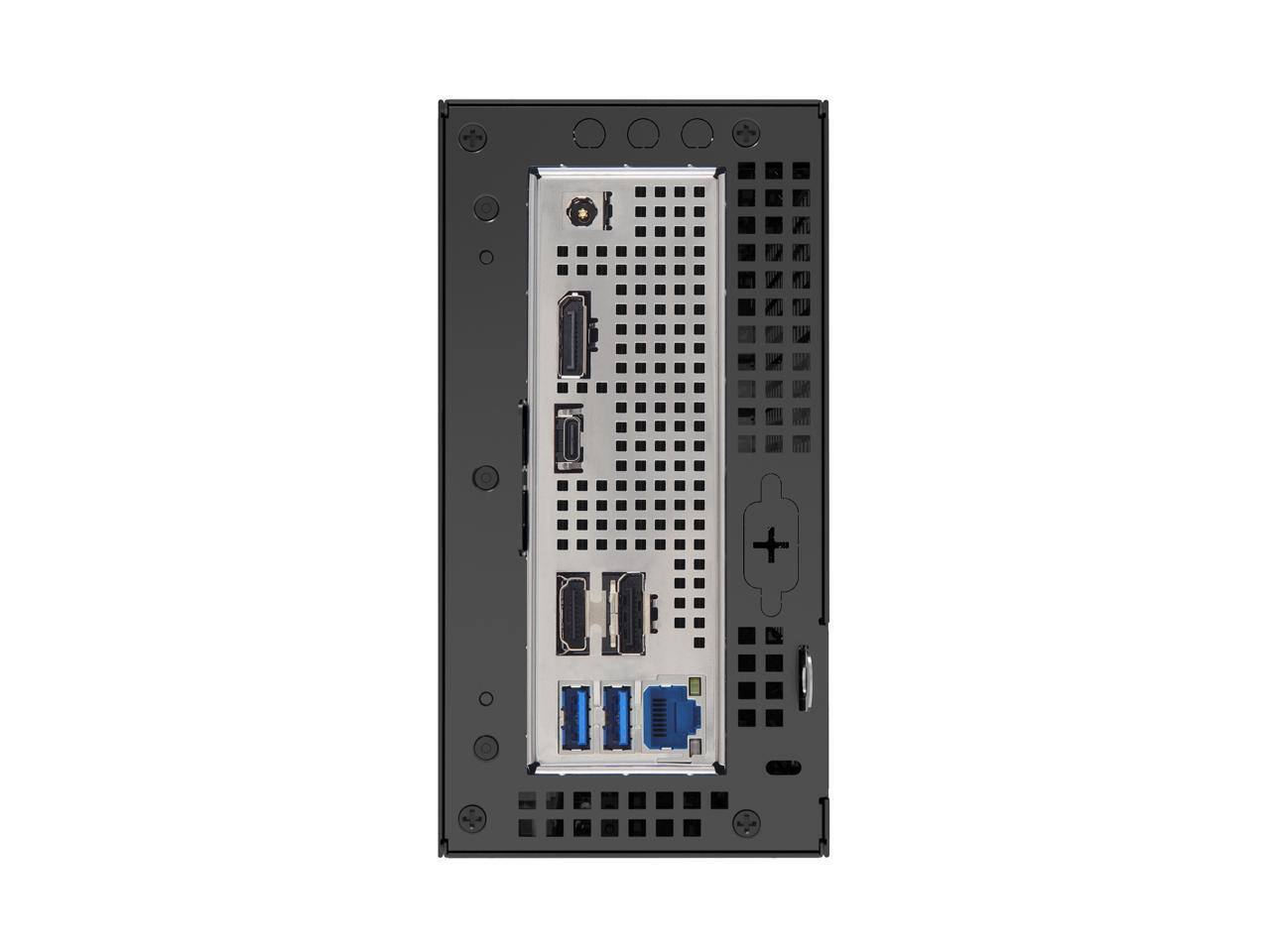 Alt View 3. ASRock - ASRock Deskmini B860W Intel Socket LGA1851 Black Barebone.