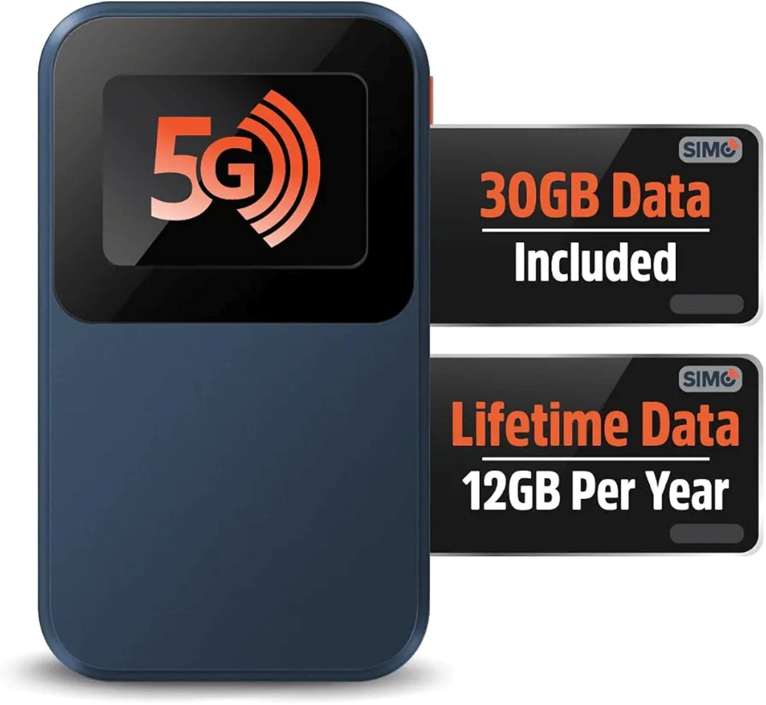 5G

SIMO 30GB Data Included

SIMO Lifetime Data 12GB Per Year