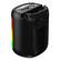 Angle. QFX - Rechargeable Bluetooth Portable Speaker with Liquid Motion Party Lights - Black.