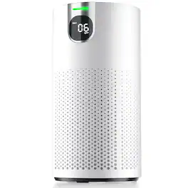 FreAire - Air Purifiers for Home Large Room Covers up to 1800Ft², VisionAir 20dB Sleep Mode for Bedroom - White