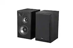 Front. Edifier - R2750DBMKII Audiophile Active Bookshelf Bluetooth 6.0 and Optical Input - 2.0 Speaker (Pair) - Black.