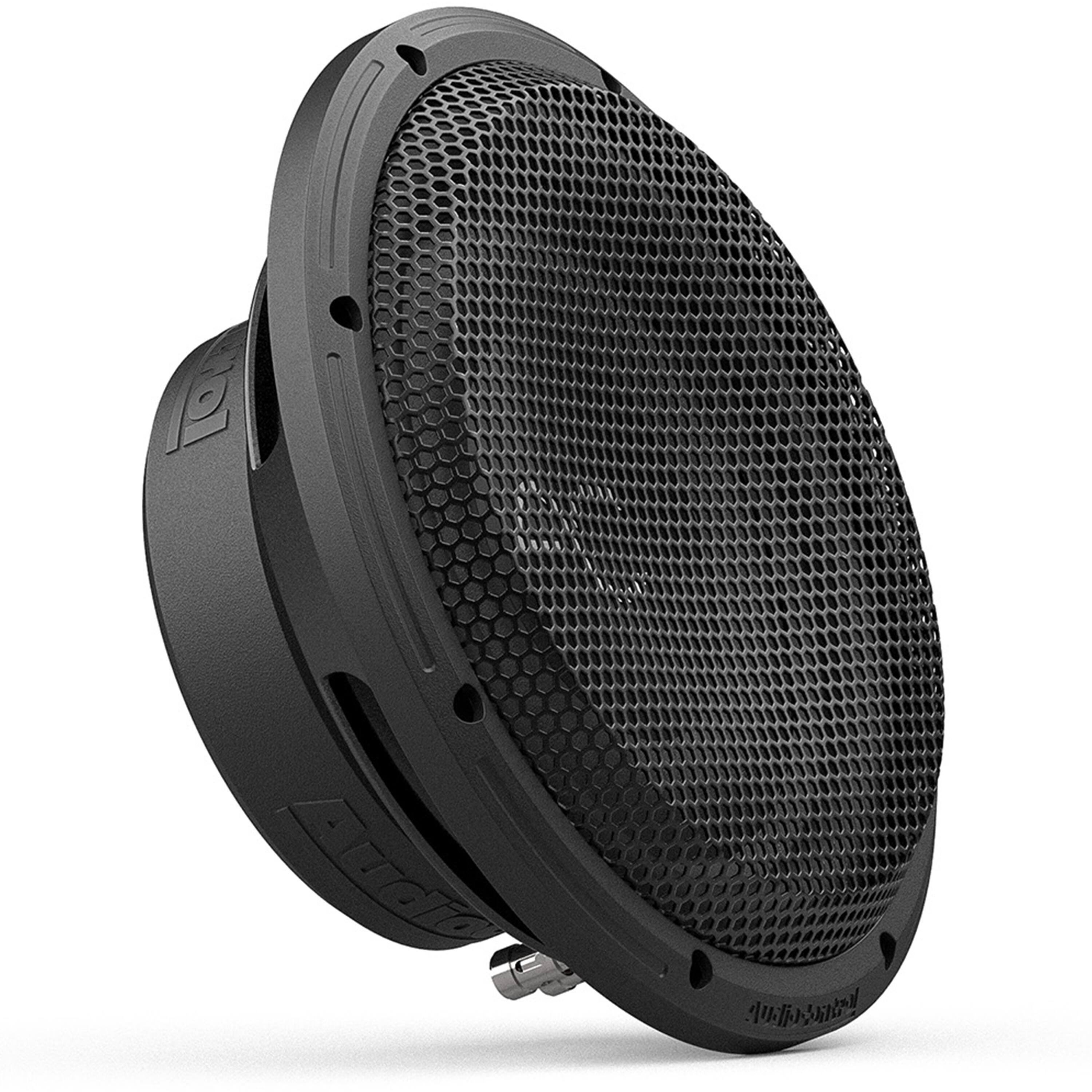 Alt View 13. AudioControl - Space Series 10” Single-Voice-Coil 2-Ohm Low-Profile Subwoofer - Black.