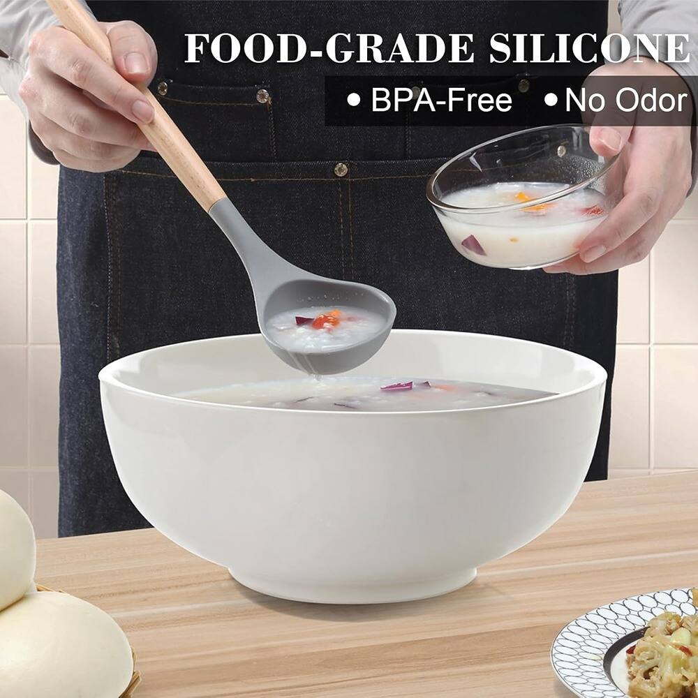FOOD-GRADE SILICONE  
• BPA-Free  
• No Odor