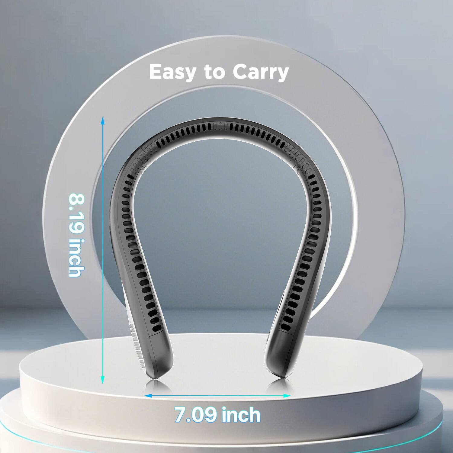 Easy to Carry  
8.19 inch  
7.09 inch