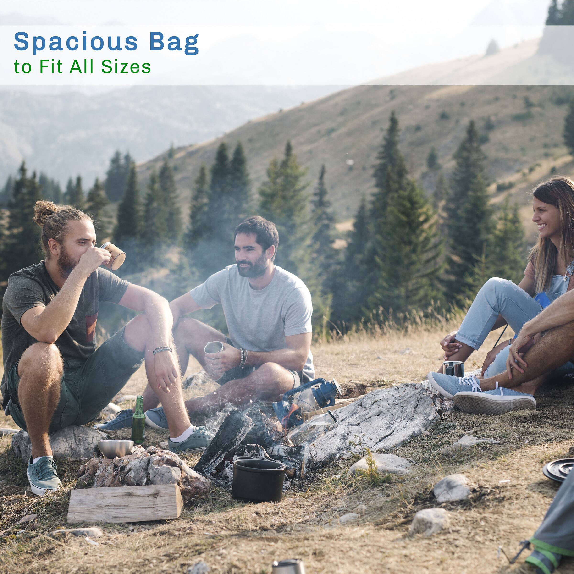 Spacious Bag to Fit All Sizes