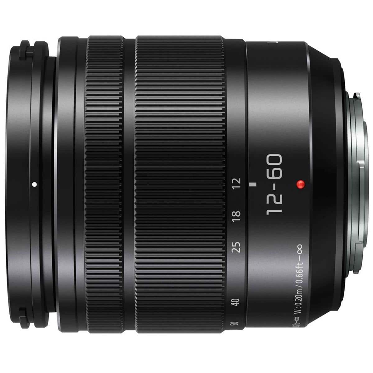 Panasonic LUMIX G Series 12 60mm F3.5 5.6 Zoom Camera Lens Black