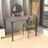 Alt View 17. Costway - 4pcs Dining Table Set Rustic Desk 2 Chairs & Bench w/ Storage Rack Grey - Grey.