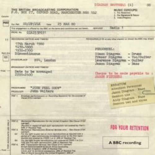 Diagram Brothers - The Peel Sessions  - COMPACT DISCS