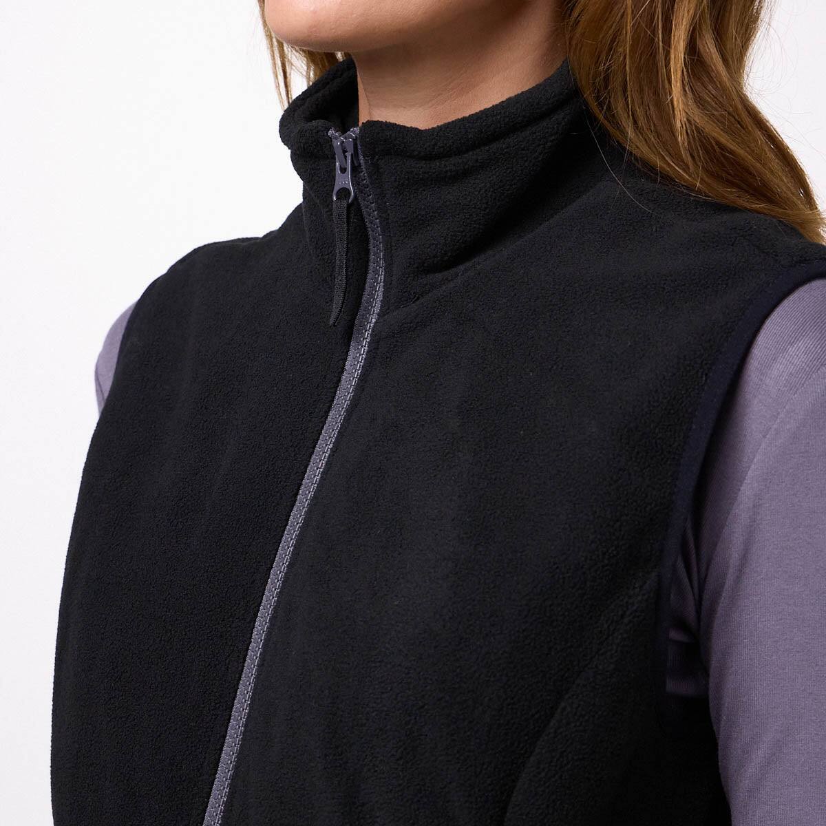 Alt View 7. Mobile Warming - Women's Trek Heated Fleece Vest - Black.