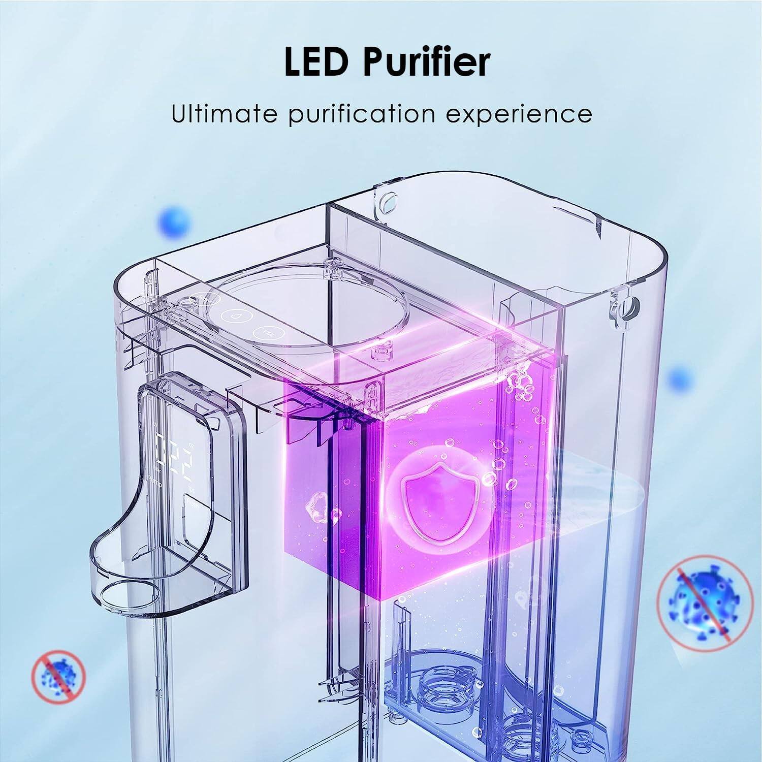 LED Purifier
Ultimate purification experience
