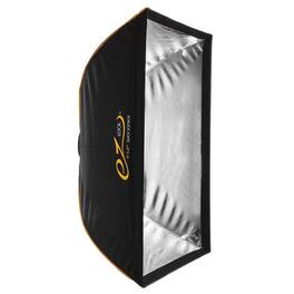 Glow - EZ Lock 31x47" Quick Bowens Softbox, Bundle w/9.5' Air Cushioned Stand
