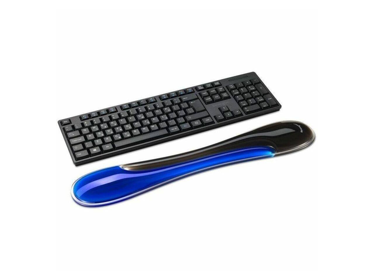 Alt View 4. Kensington - Kensington Slim Duo Gel Keyboard Wrist Rest - Black.