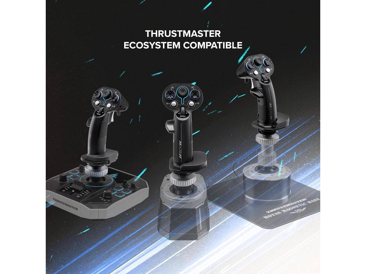THRUSTMASTER ECOSYSTEM COMPATIBLE

THRUSTMASTER BASE

THRUSTMASTER HOTAS 119