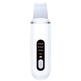Cluzine - 4-in-1 Ultrasonic Skin Scrubber, Facial Spatula with Ion Import/Export & Massage for Deep Cleansing