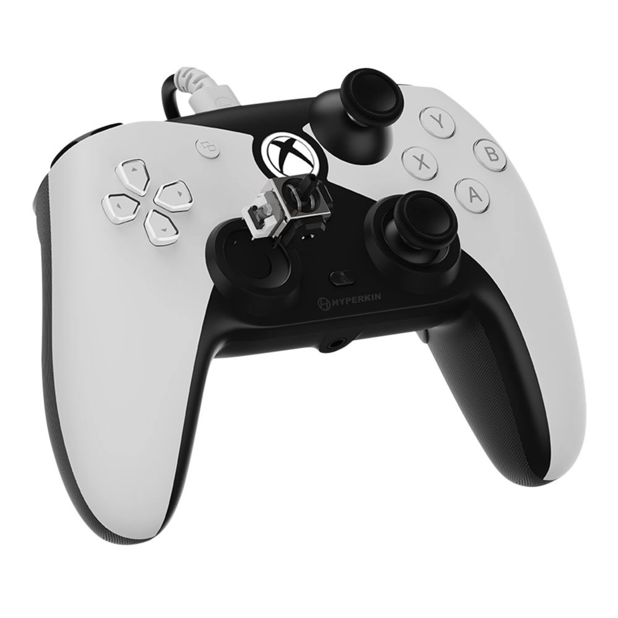 Alt View 1. Hyperkin - Hyperkin M01638-WH White Wired Controller For Xbox Seriesx S/Xboxone/Windows11|10 - White.