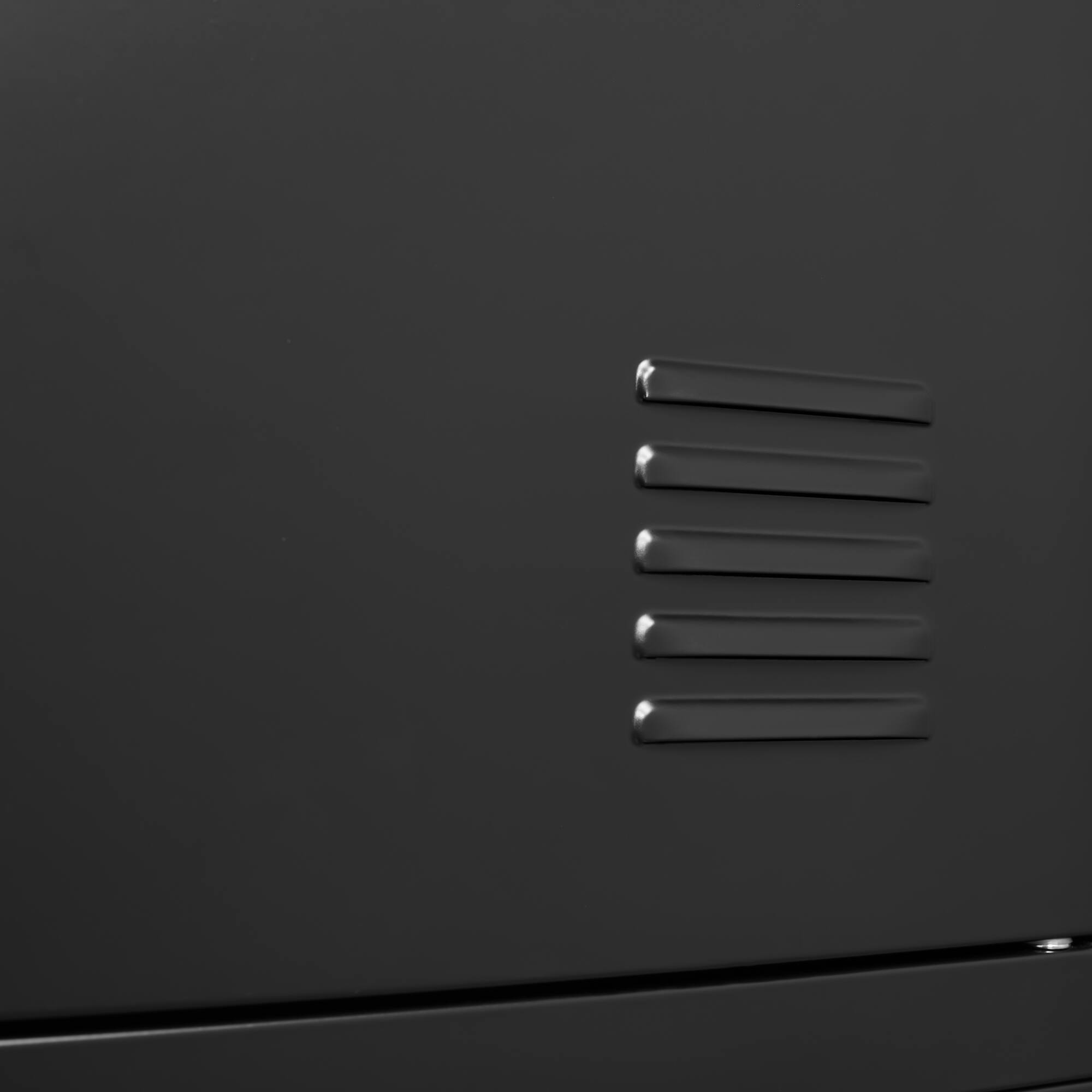 Alt View 10. GOODSILO - Six-Door Metal Storage Locker with Individual Locks for Office, Gym, and School Use - Secure Organization Solution - Black.