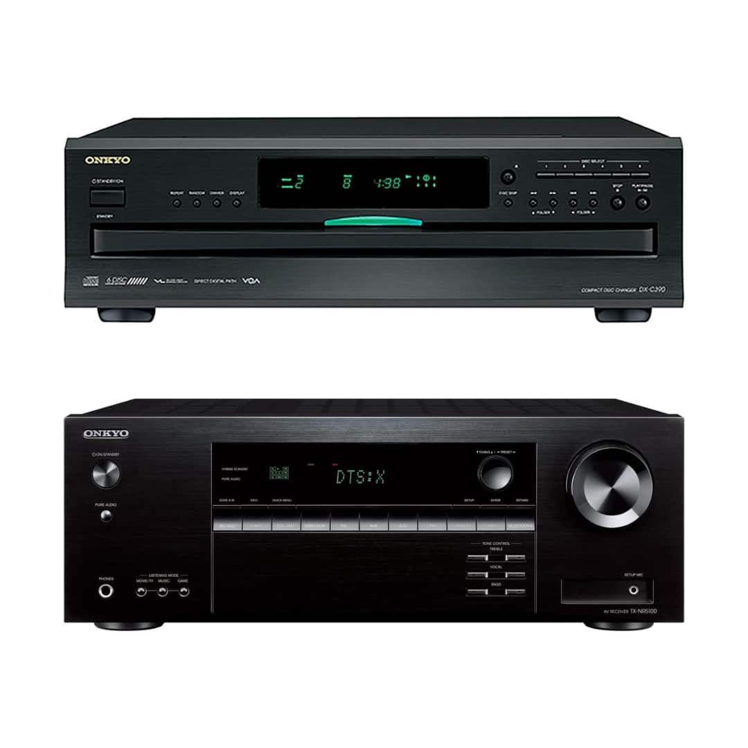 Definitive Technology - ProCinema 6D - Compact 5.1 Channel with Denon AVR-X1700H 7.2 Channel AV Receiver - Black