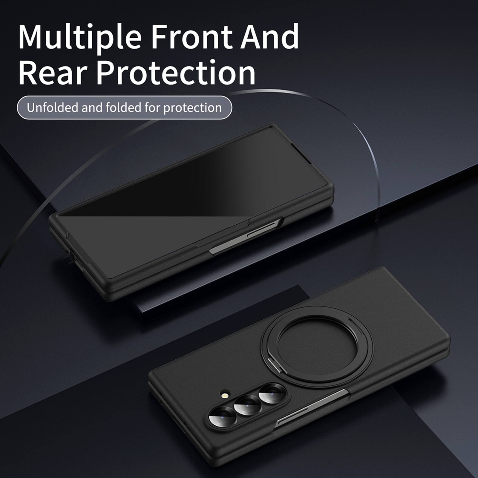 Multiple Front And Rear Protection  
Unfolded and folded for protection