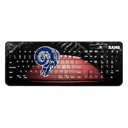 Keyscaper - Los Angeles Rams Legendary Design Wireless Keyboard - Multicolor