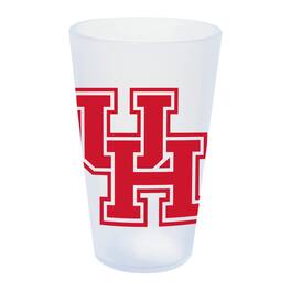 WinCraft - Houston Cougars 16oz. Icicle Silicone Pint Glass - Multicolor