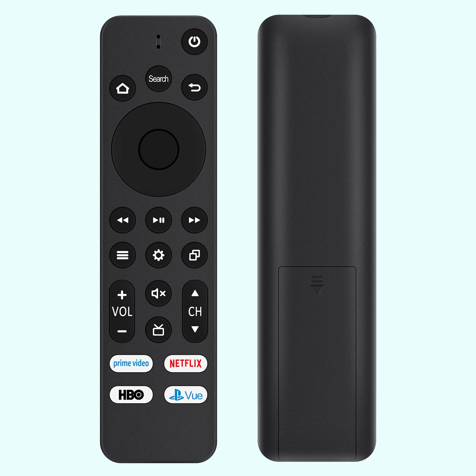 Search + VOL x CH - prime video NETFLIX HBO Vue