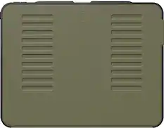 Front. ZUGU - Slim Protective Case for Apple iPad Pro 13-inch (M4/M5) - Olive.