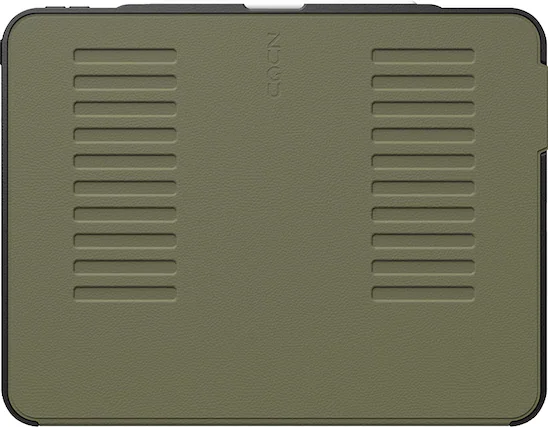 Front. ZUGU - Slim Protective Case for Apple iPad Pro 13-inch (M4) - Olive.