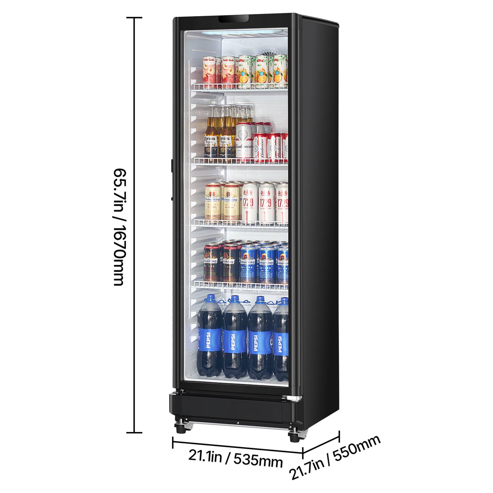 165.7in / 1670mm
21.1in / 535mm
21.7in / 550mm